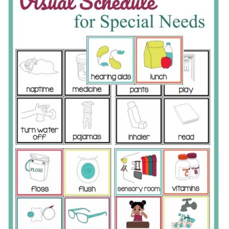 visual schedule for special needs