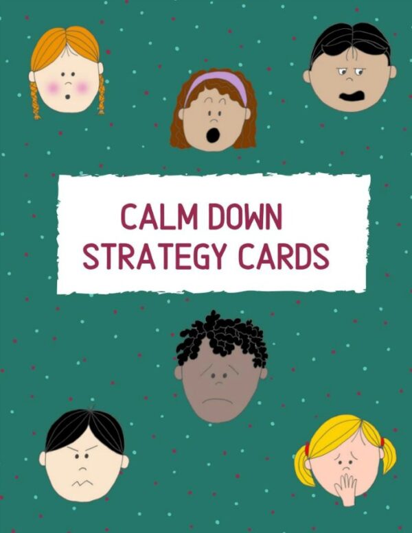 Calm Down Strategy Cards SPE - Sensory Processing Explained