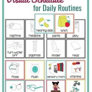 Visual Schedule for Daily Routines - Sensory Processing Explained