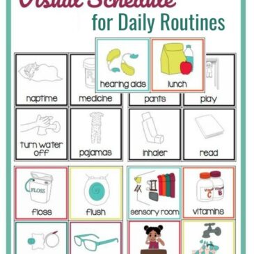Visual Schedule for Daily Routines