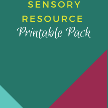 Sensory Resource Printable Pack