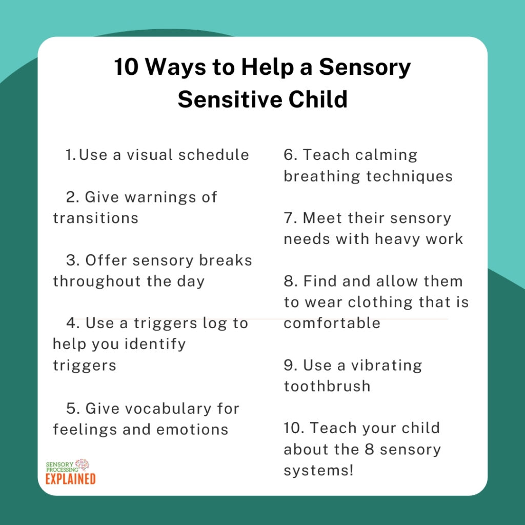 10 Ways to Help a Sensory Sensitive Child - Sensory Processing Explained